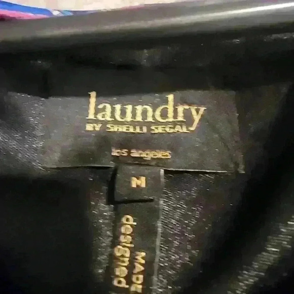 Laundry By Shelli Segal Womens Shift Dress Size Medium Aqua Mod Multicolor - Picture 2 of 13